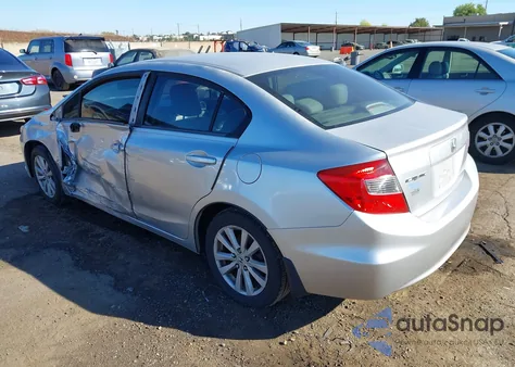 2012 Honda Civic Ex from USA, damaged, VIN 2HGFB2F85CH335947